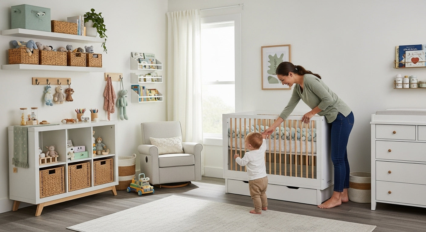 8 Creative Nursery Storage Ideas for a Clutter-Free Space