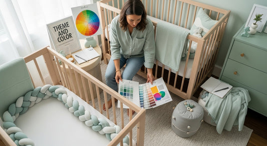 choose crib bedding colors