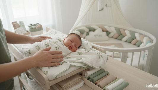 safe swaddling newborn
