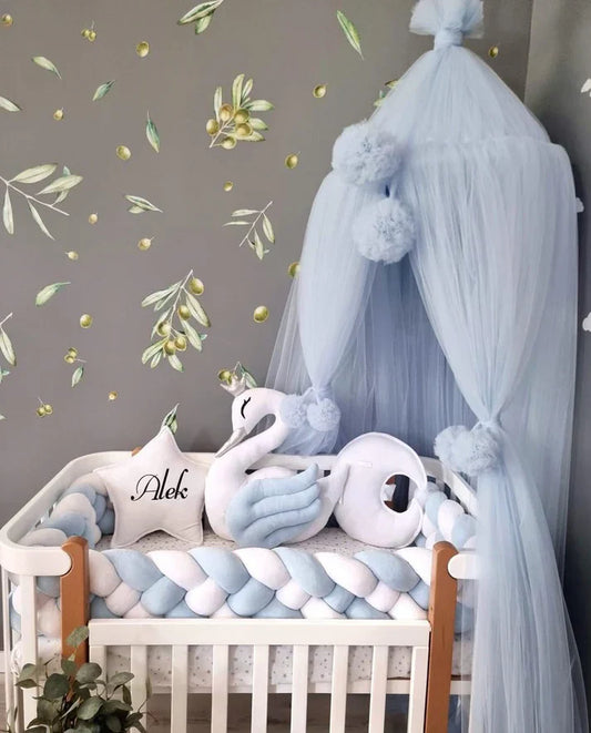 The Art of Layering: Combining Braided Bumpers with Blankets, Sheets, and Canopies
