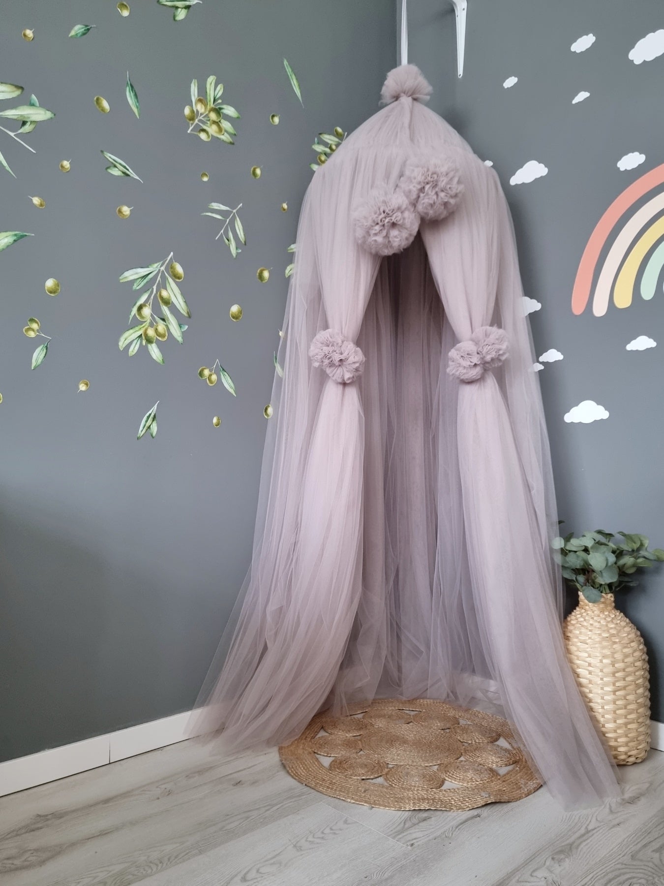 Bed canopy, crib canopy. KARI studio