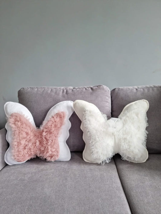 Decorative butterfly pillow
