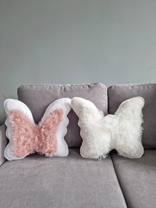 Decorative butterfly pillow