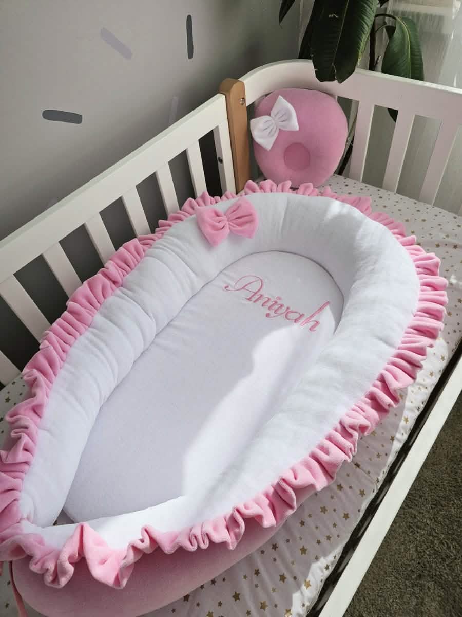 Premium baby crib bedding set. Girl Nursery decor. KARI studio