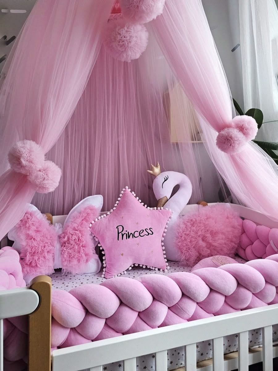 Premium baby crib bedding set. Girl Nursery decor. KARI studio