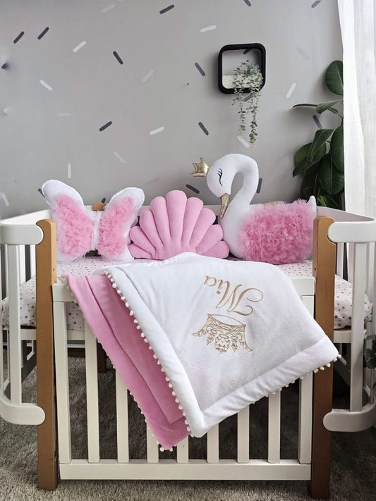 Personalized baby pillow set. KARI studio