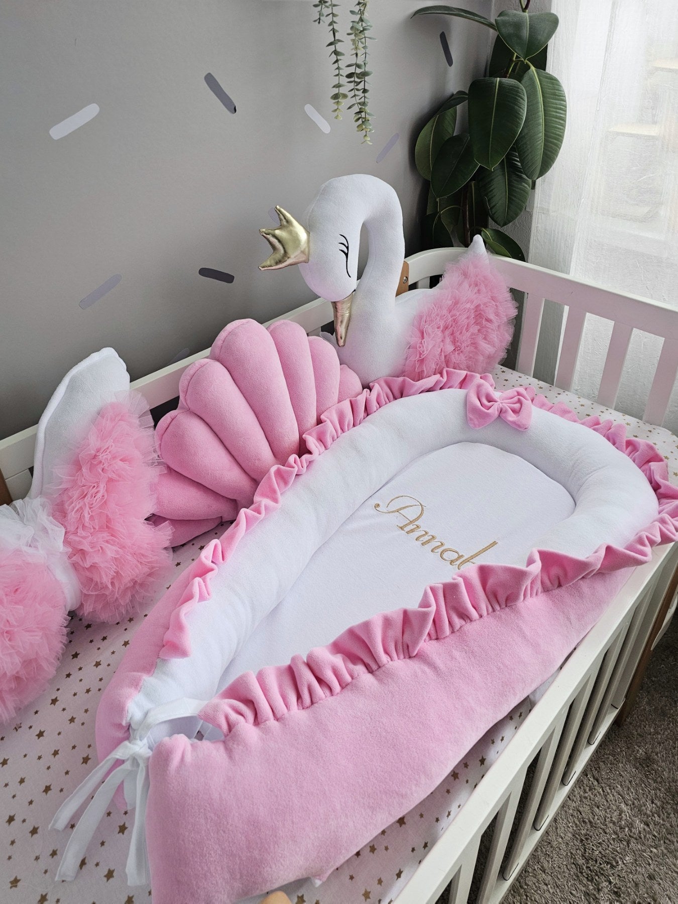 Personalized baby pillow set. KARI studio