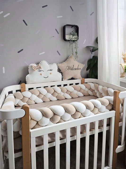 Baby bedding set beige creamy. KARI studio