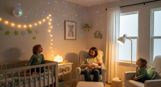 nursery lighting ideas, creative baby room lighting, modern nursery
