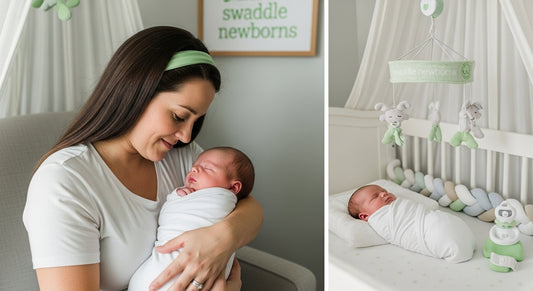 swaddle newborns sleep