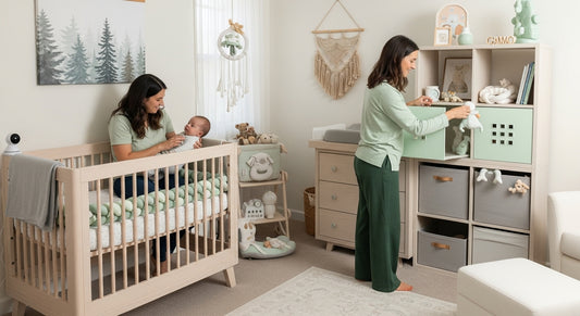 nursery trends 2025, modern nursery, eco-friendly baby room