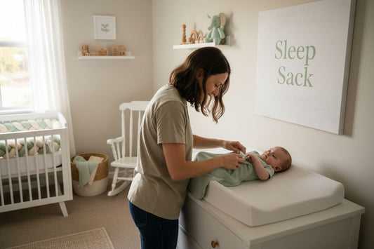 infant sleep sack nursery