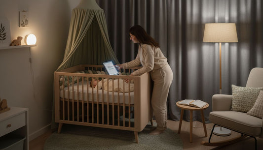 parent sleep training nursery