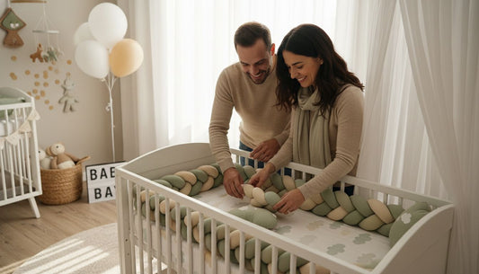 crib padded bumper nursery