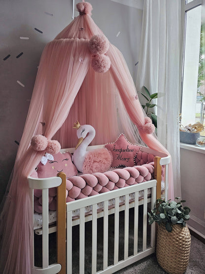 Luxury baby bedding with crib bumpers
