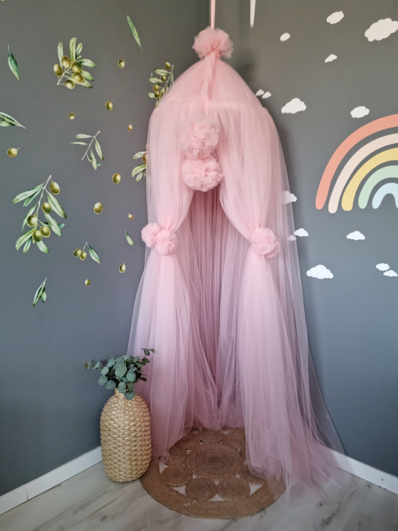 Bed canopy, crib canopy. KARI studio