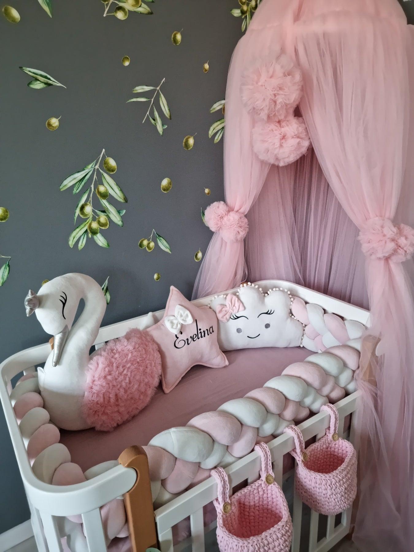 Dusty pink 2025 baby bedding