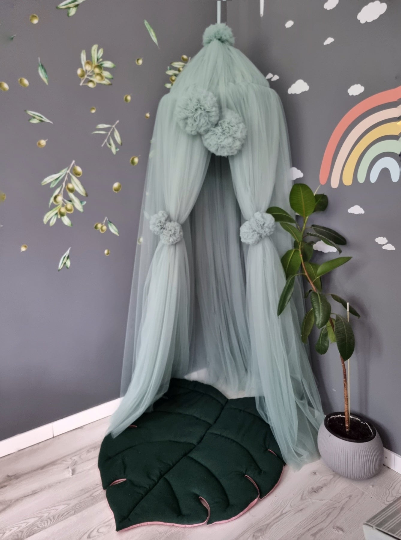 Bed canopy, crib canopy. KARI studio