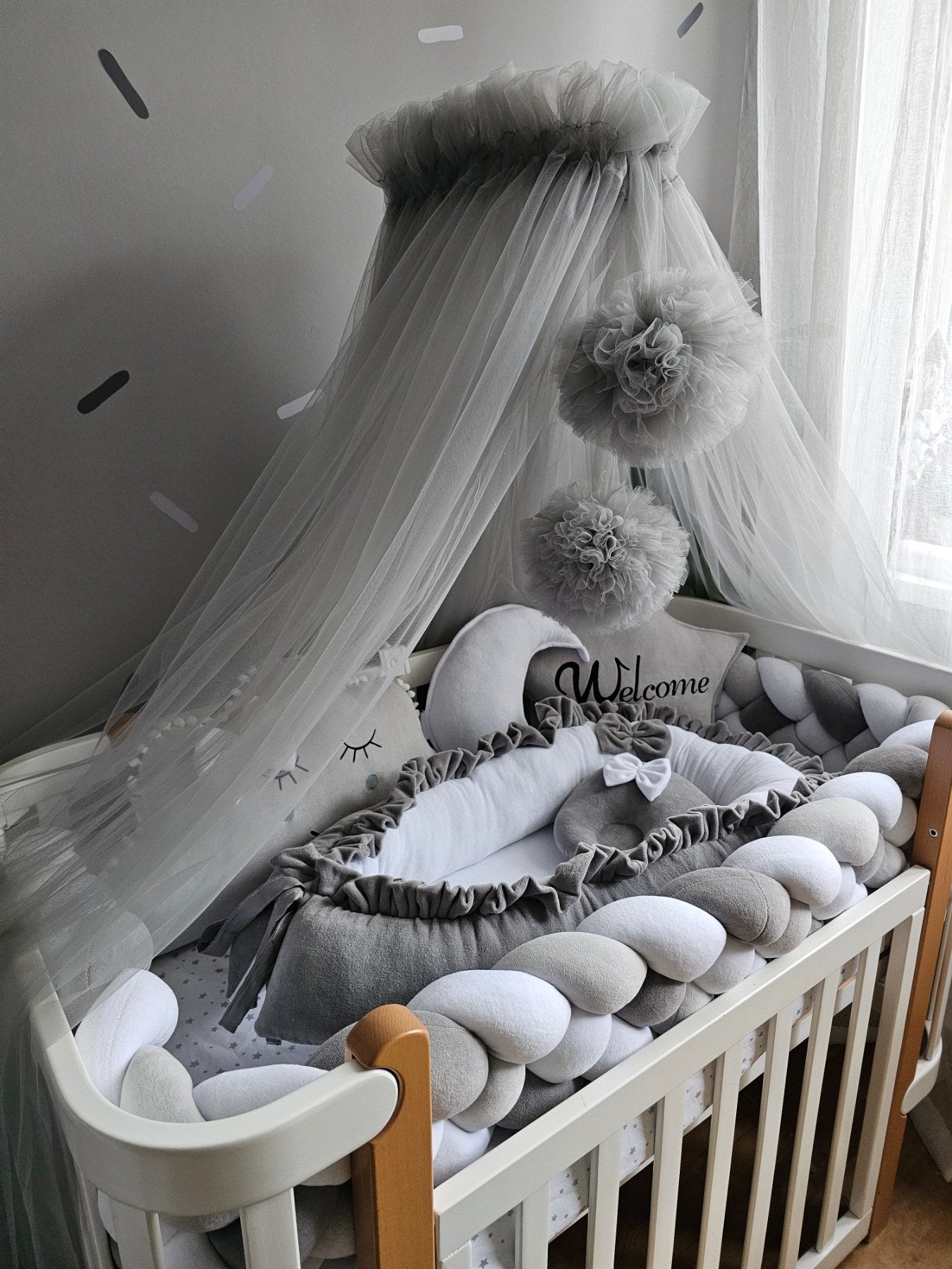 Luxury personalized baby bedding set KariStudio