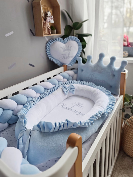 Baby nest with baby name