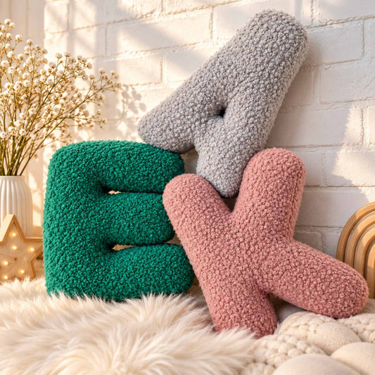 Alphabet Pillow Letter | Personalized Nursery Decor