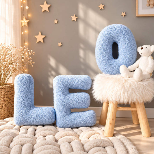 Custom Pillow Letter | Personalized Baby Pillow & Baby Shower Gift