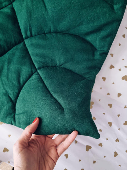 Baby linen leaf play mat - KariStudio