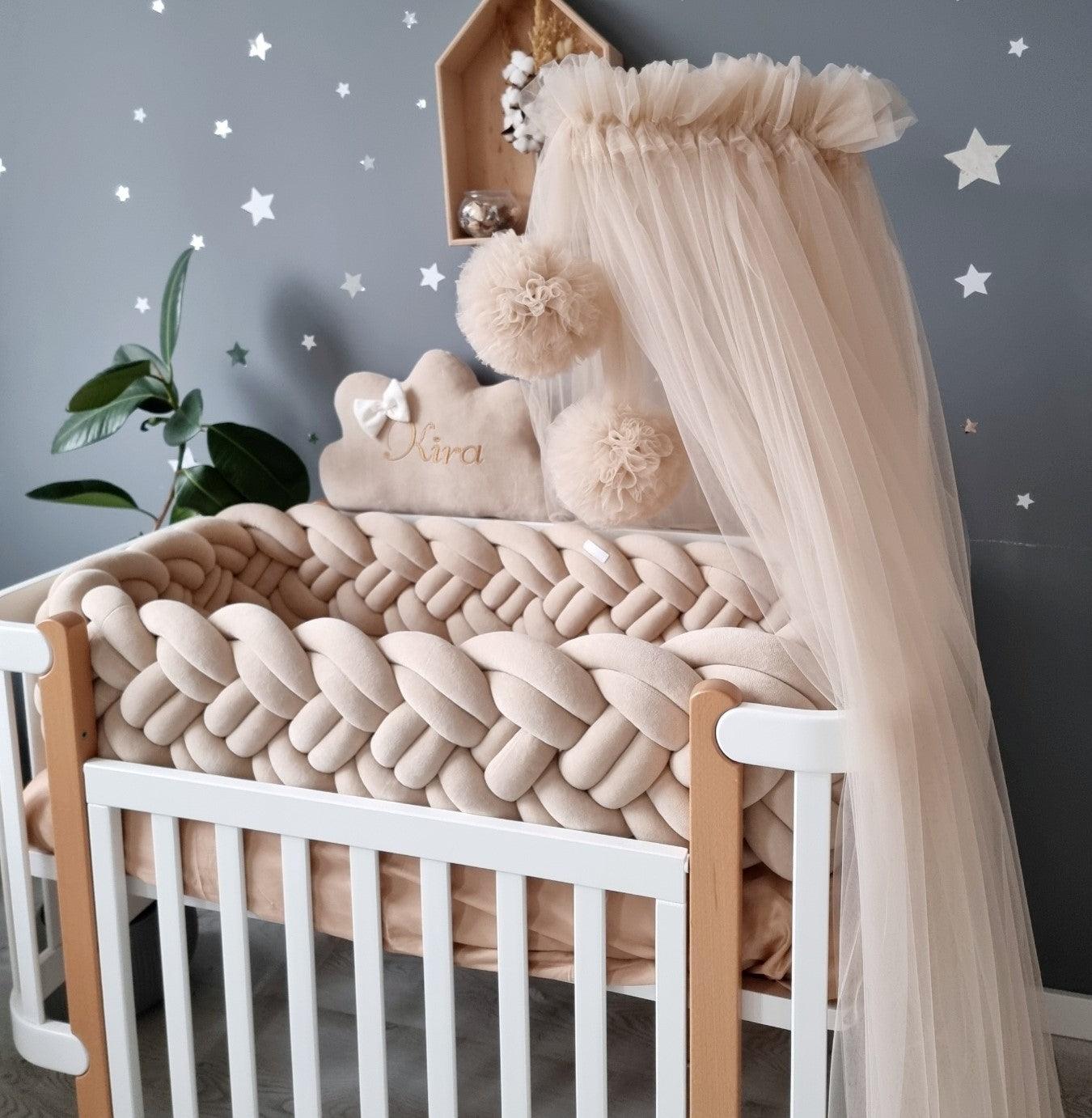 Baby shop crib curtain