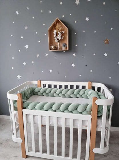 Braided crib bumper 15 cm - KariStudio