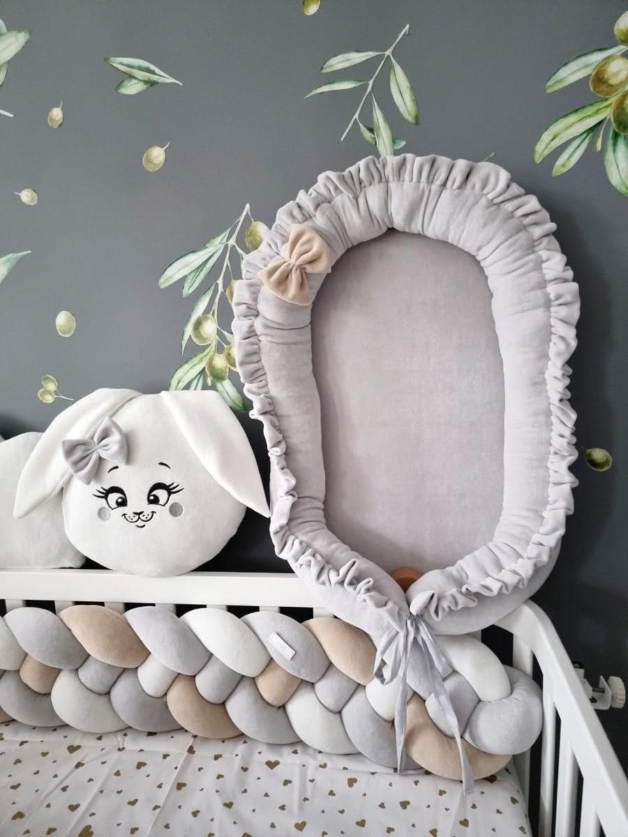 Crib Bedding Baby Boy Set, Moon And Stars Baby Boy Nursery